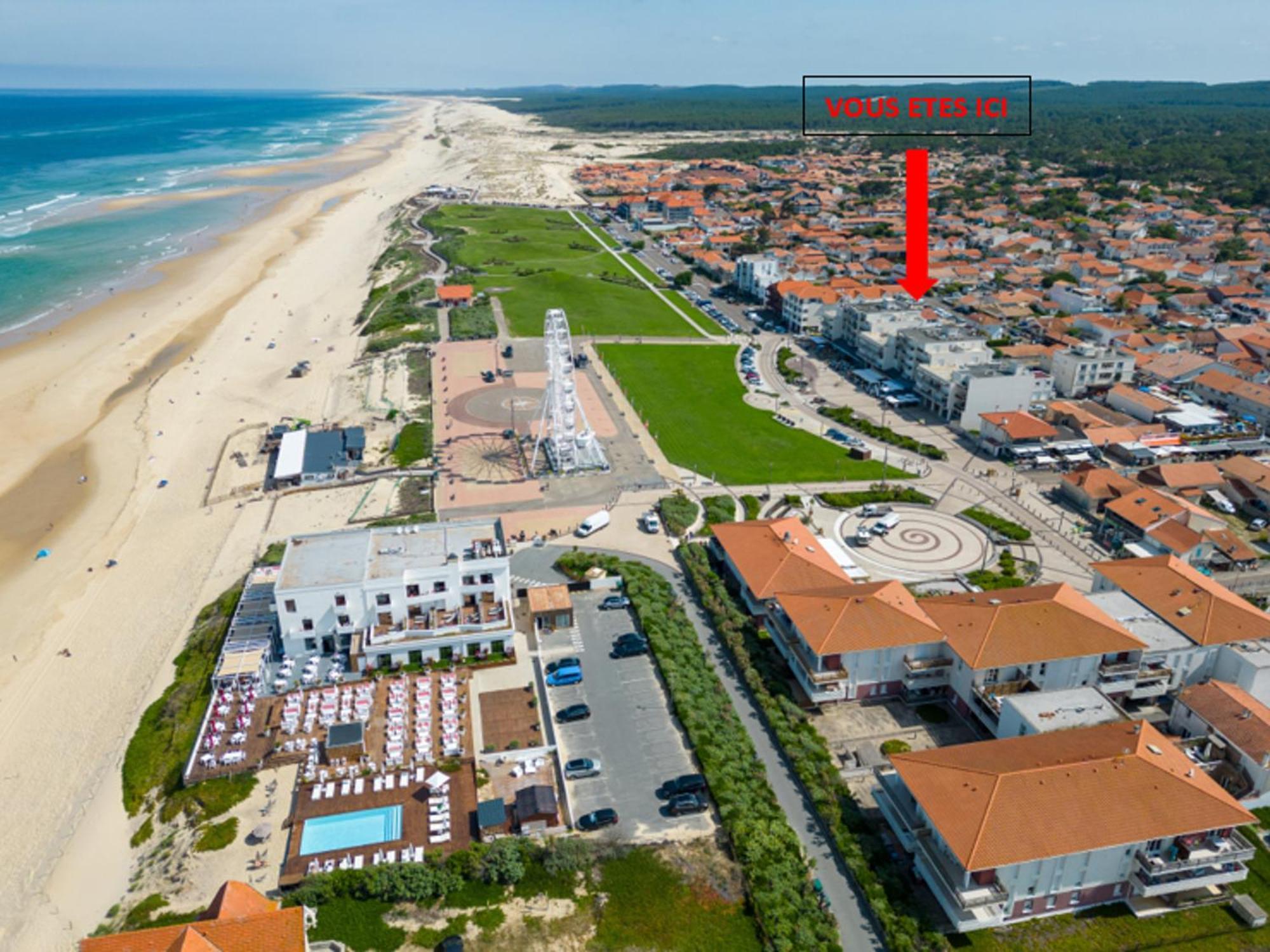 Biscarrosse Plage - Studio T1 Bis En Bord De Mer - Menage Inclus - Fr-1-319-185 Εξωτερικό φωτογραφία